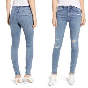 AGOLDE Sophie Hi-Rise‎ Distressed Skinny Size 30